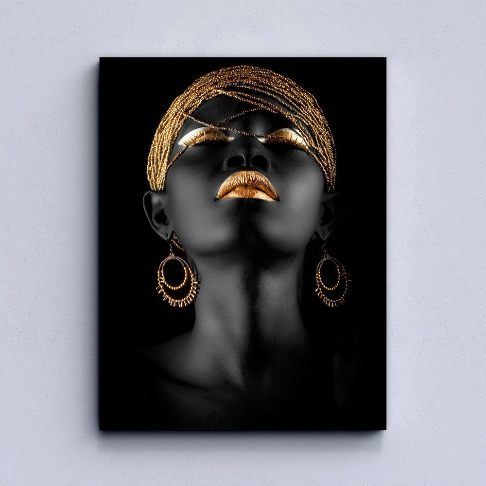 African Woman Canvas