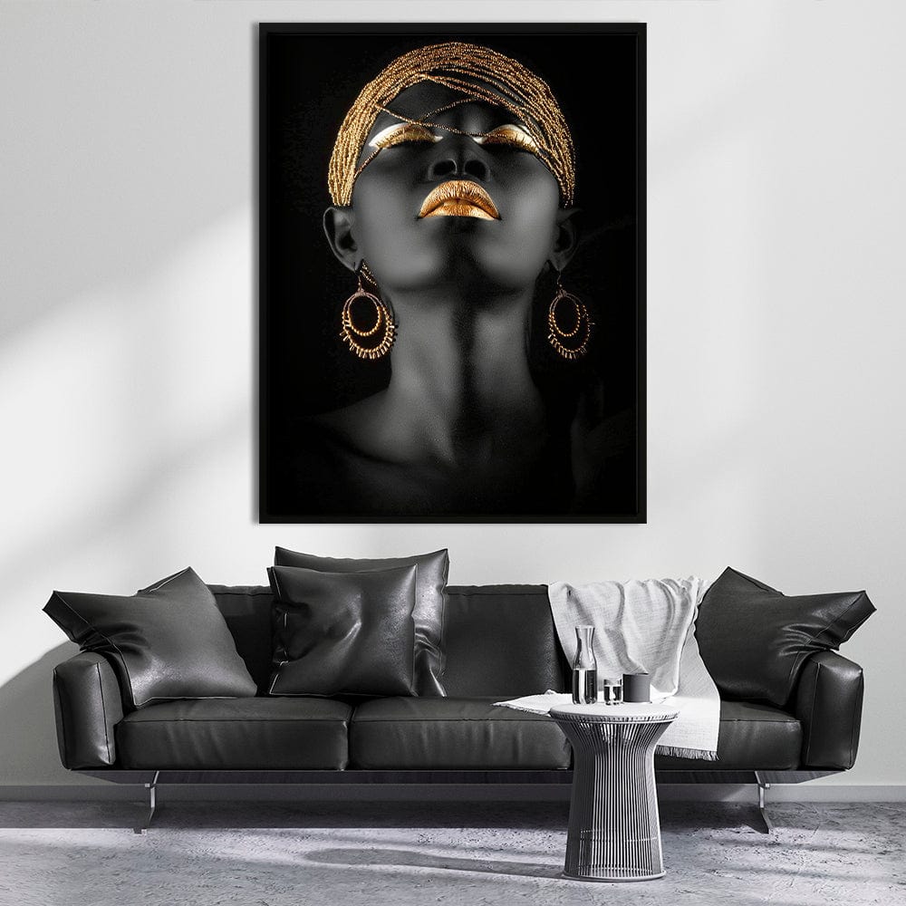 African Woman Canvas