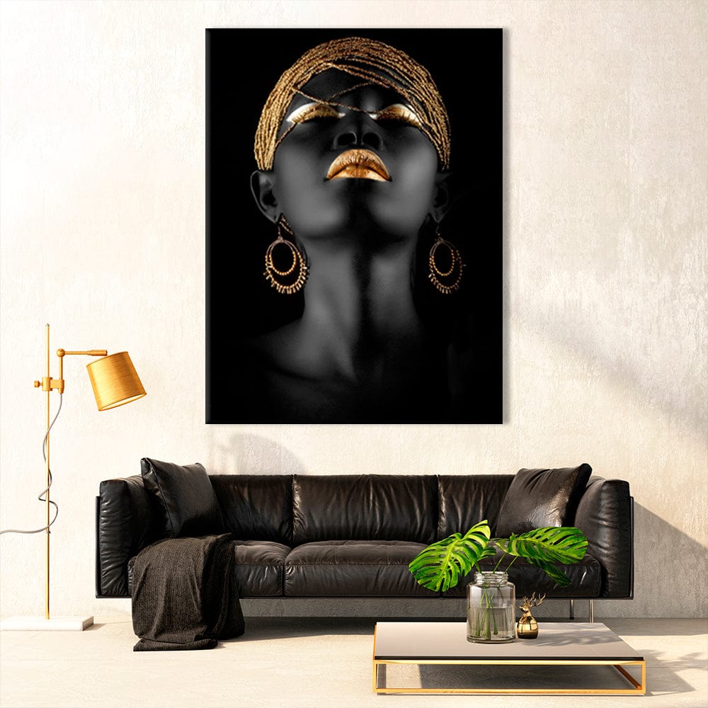 African Woman Canvas