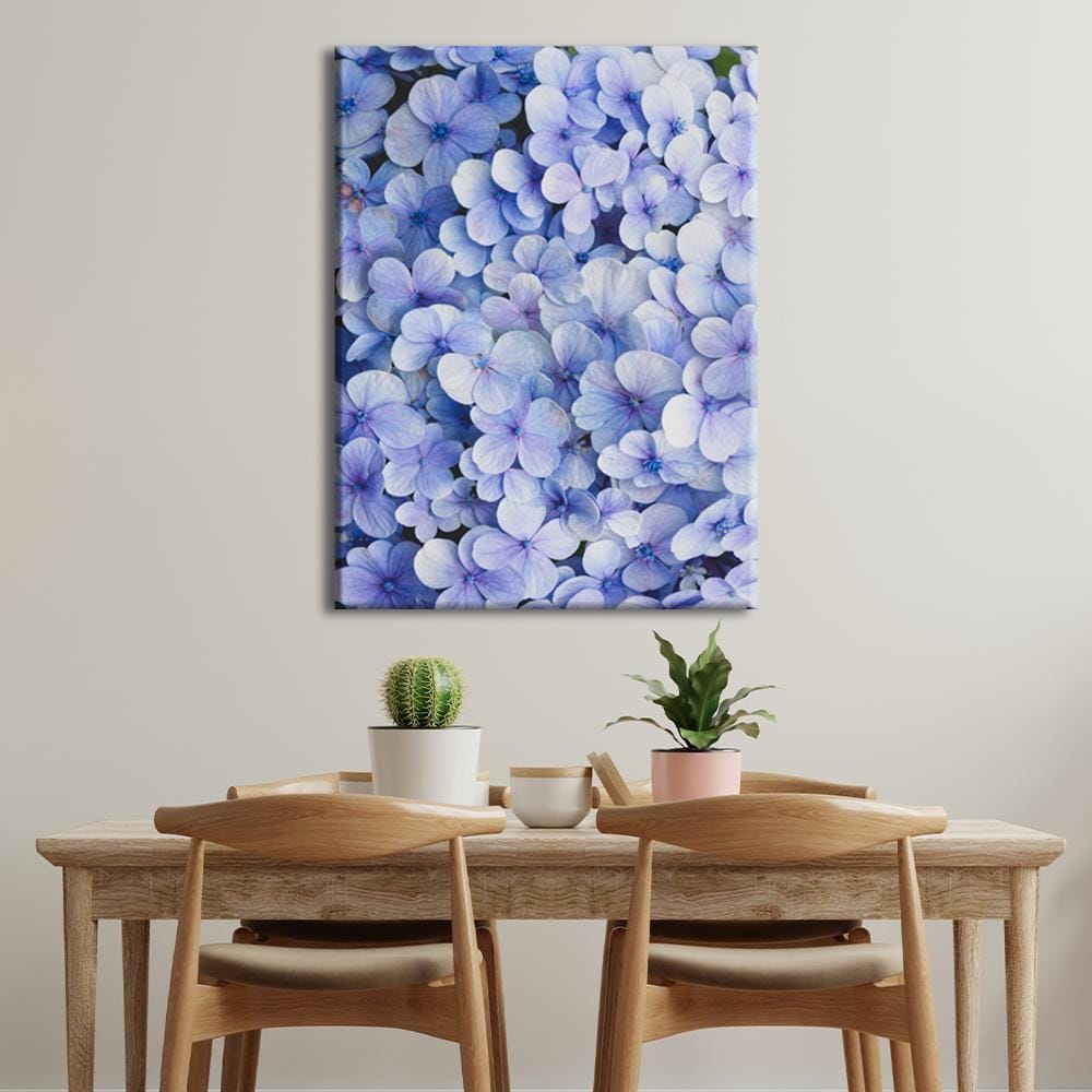 Blue Flowers Canvas