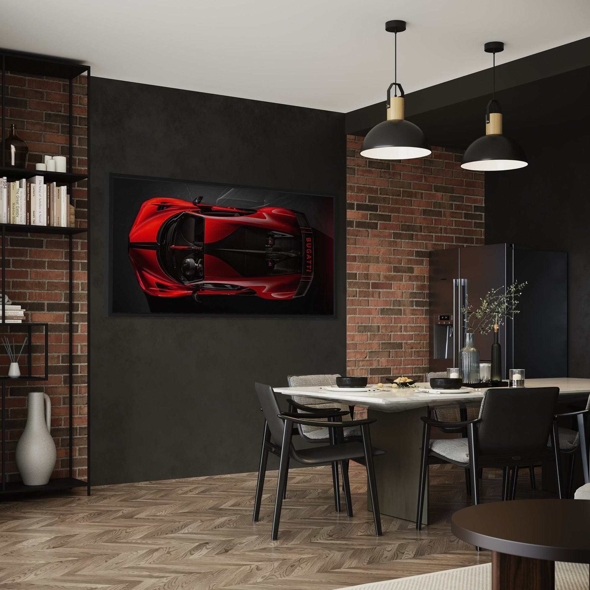 Bugatti Chiron Red Sport 2020