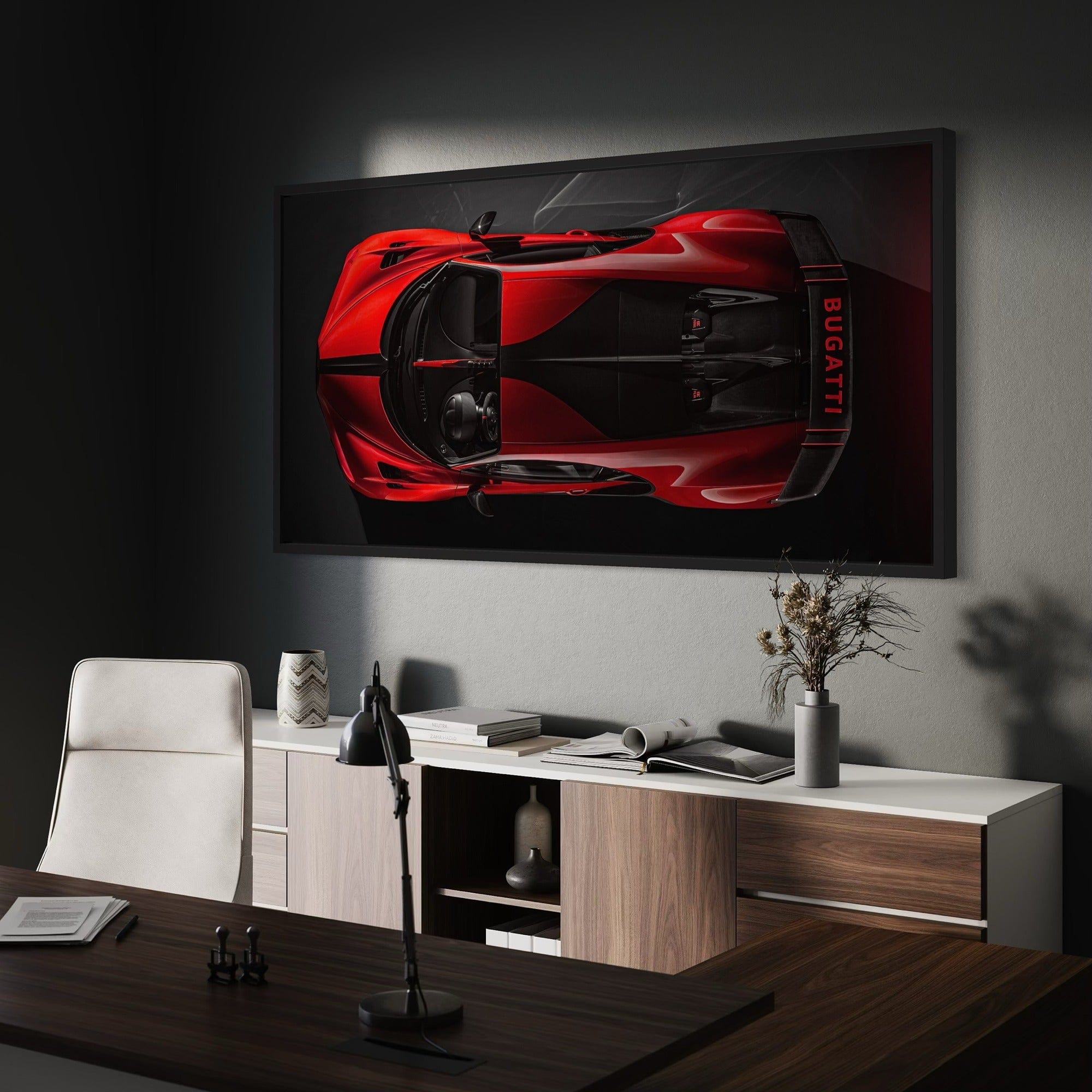 Bugatti Chiron Red Sport 2020