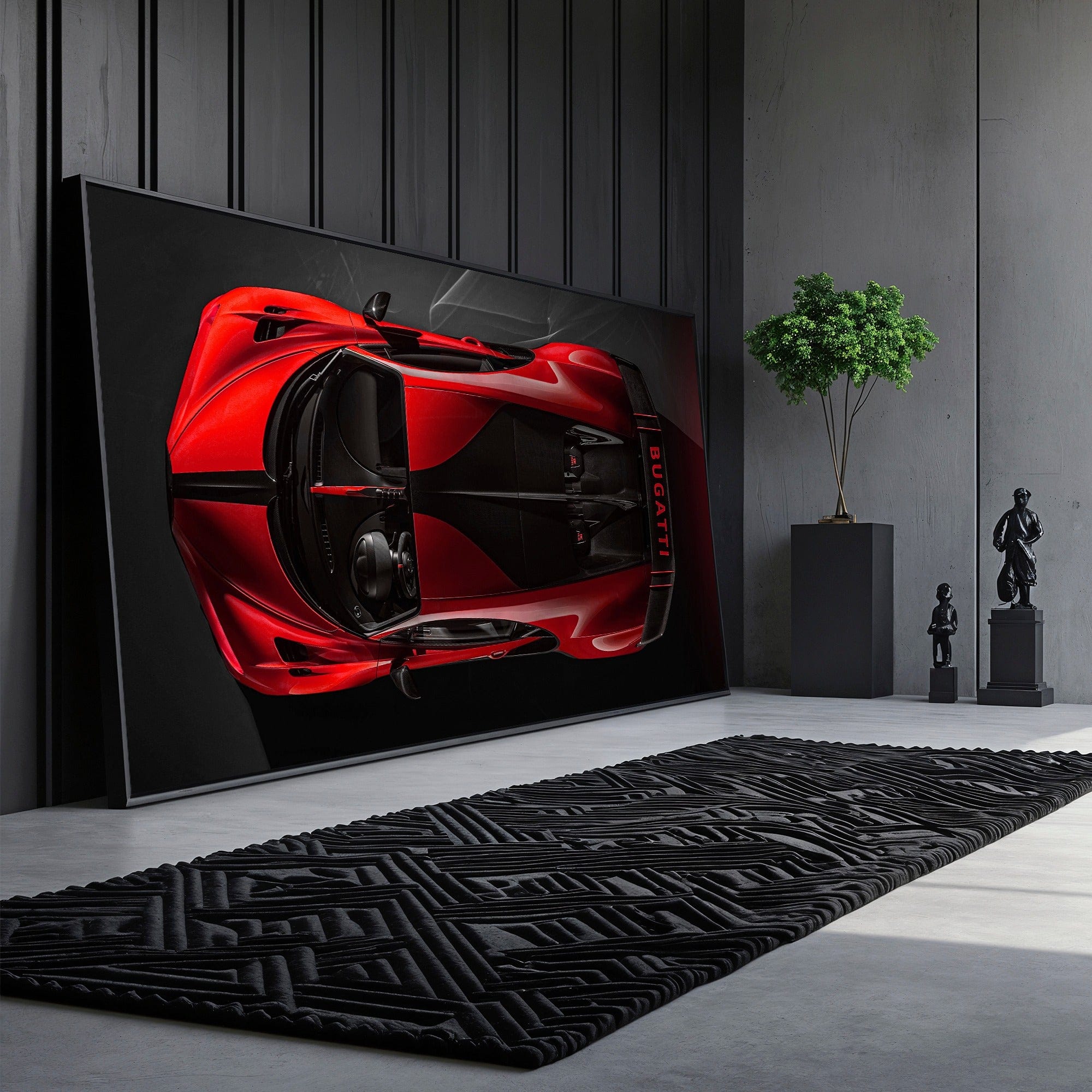 Bugatti Chiron Red Sport 2020