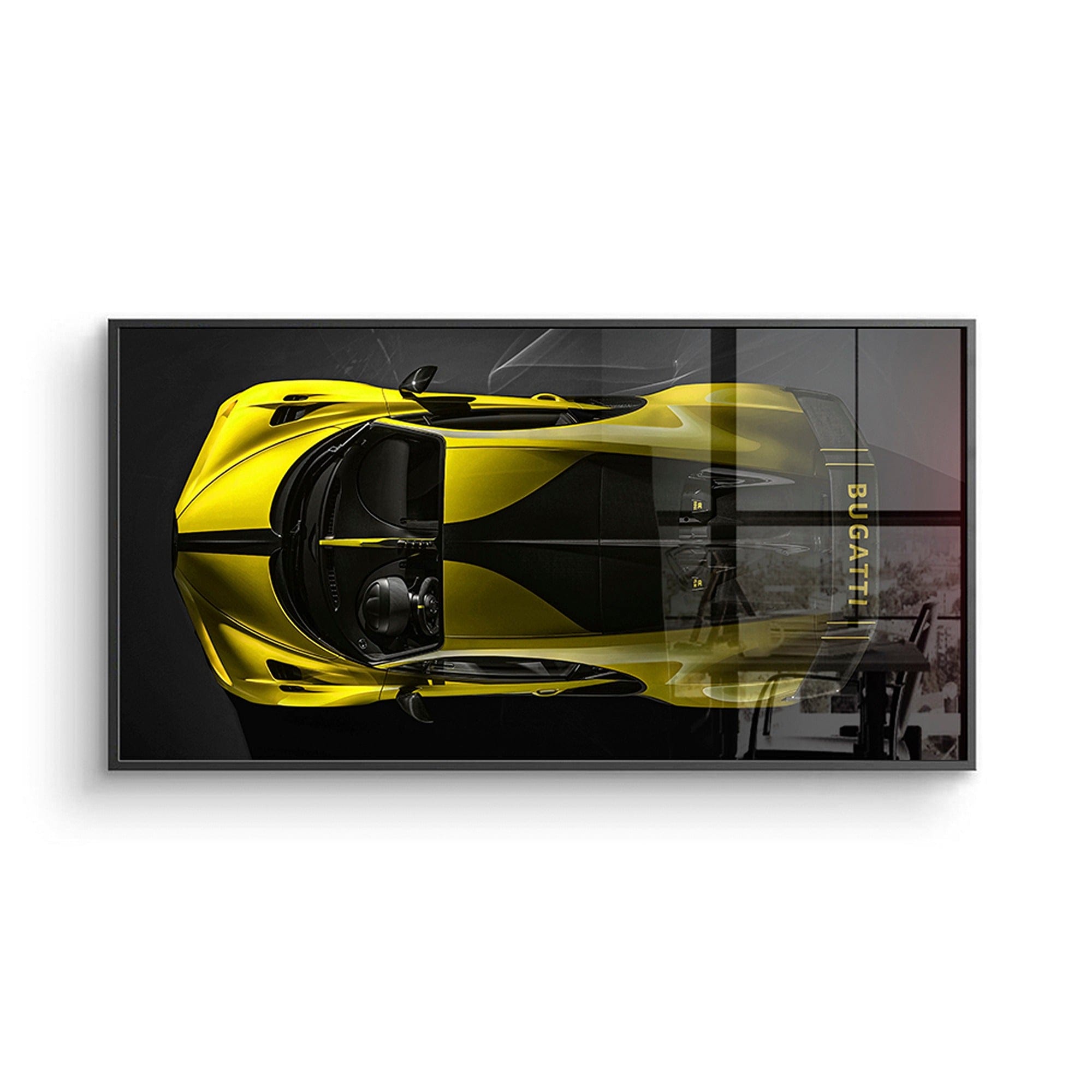 Bugatti Chiron yellow Sport 2020
