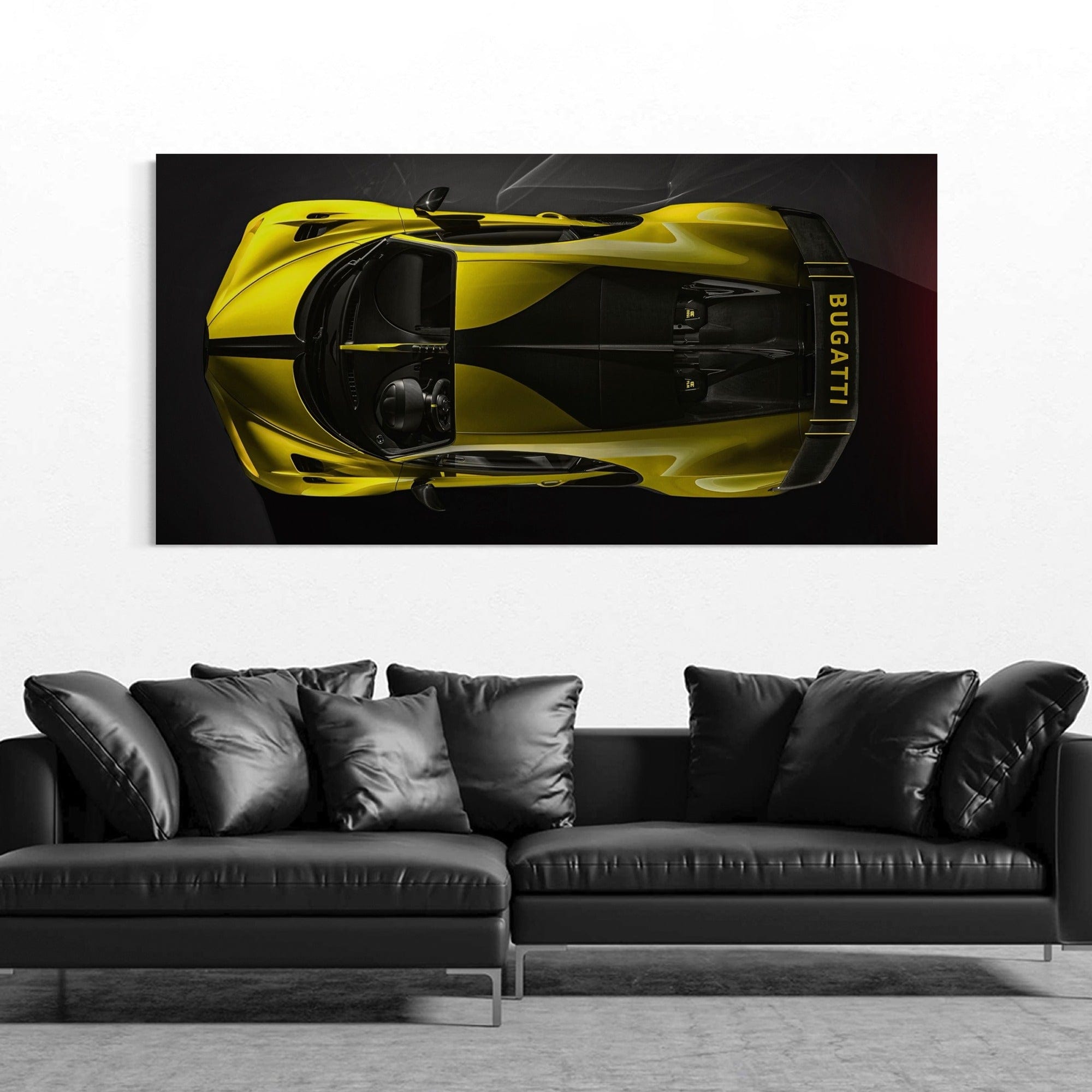 Bugatti Chiron yellow Sport 2020