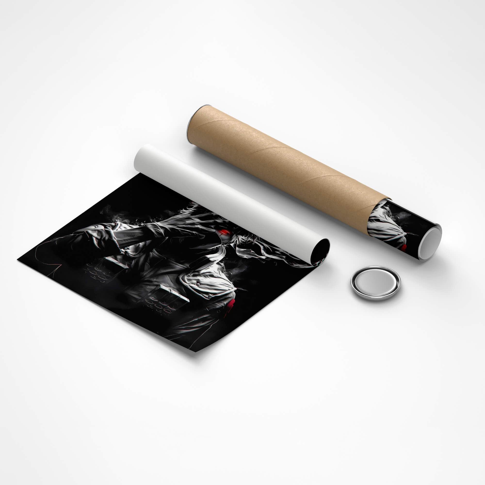 Itachi Uchiha 1116 Dark Canvas Wall Art – A Bold Tribute to the Legendary Ninja