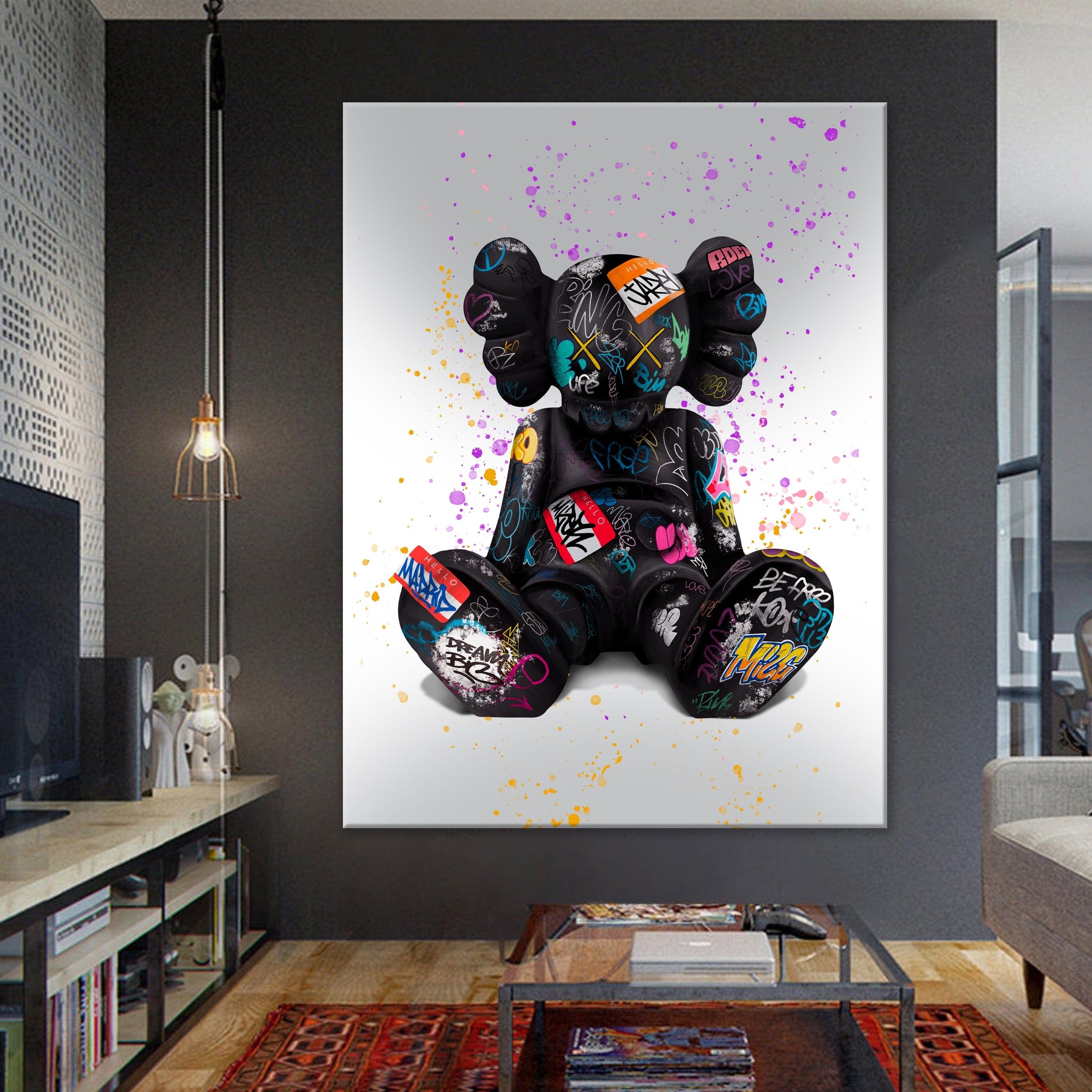 Kaws 2 Canvas