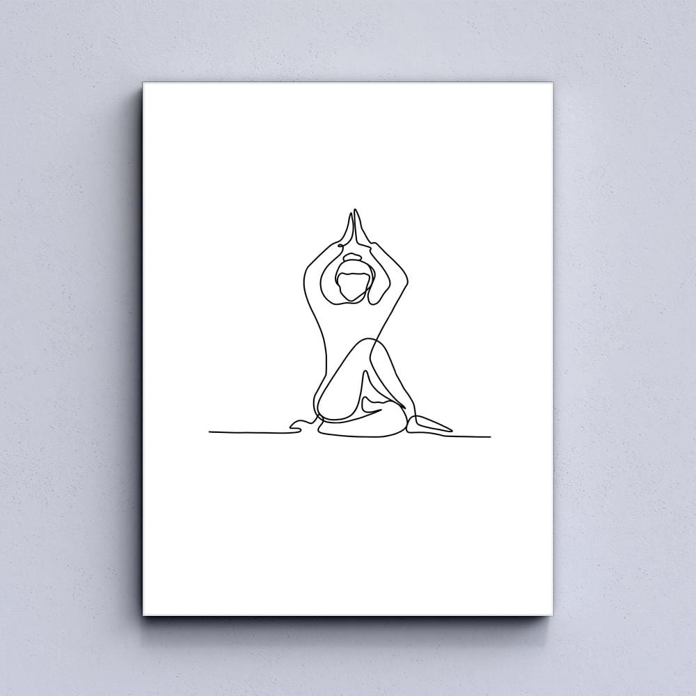 Line Serenity Canvas