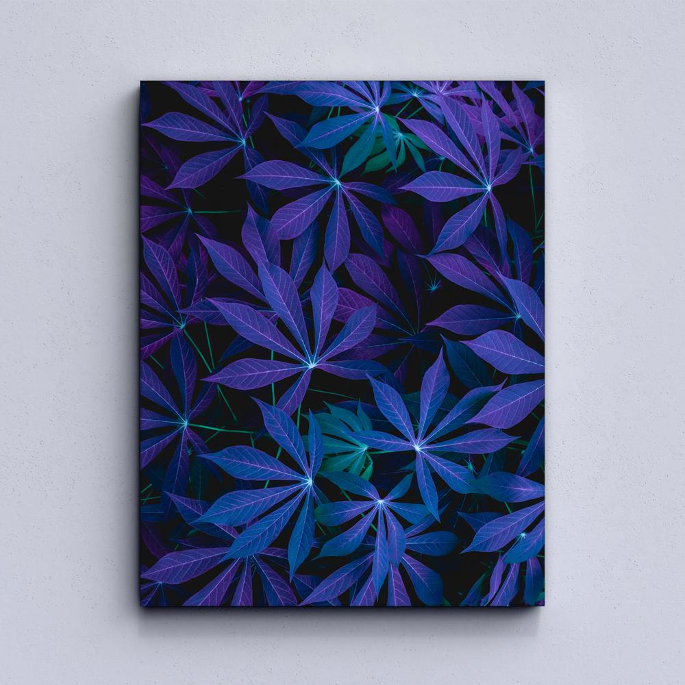 Multicolored Leaves Canvas