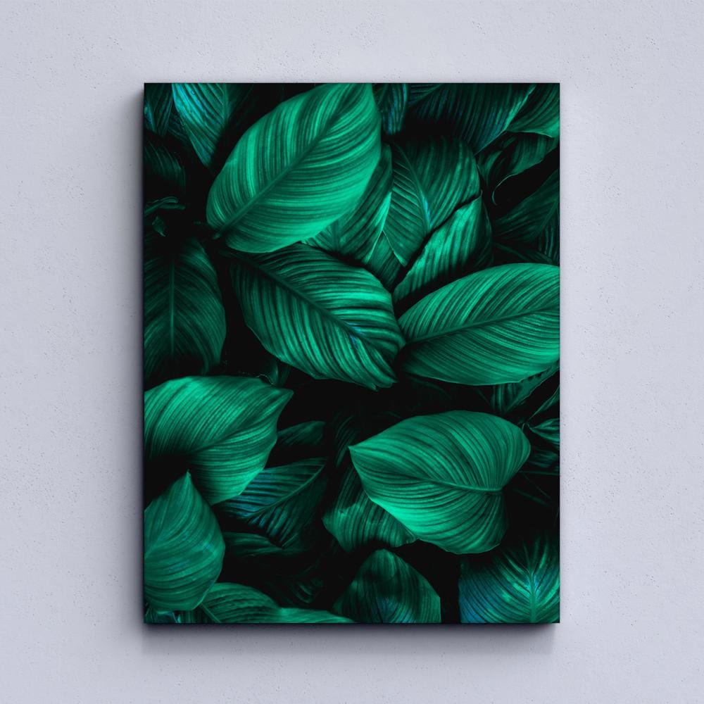 Multicolored Leaves Canvas