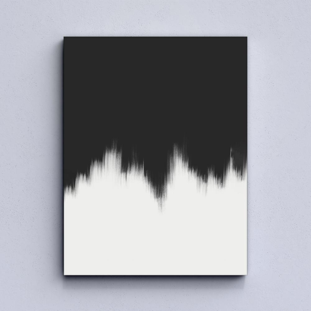 Noir Blanc Canvas