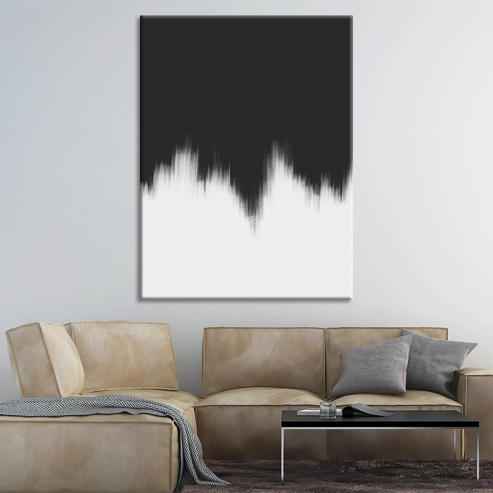 Noir Blanc Canvas
