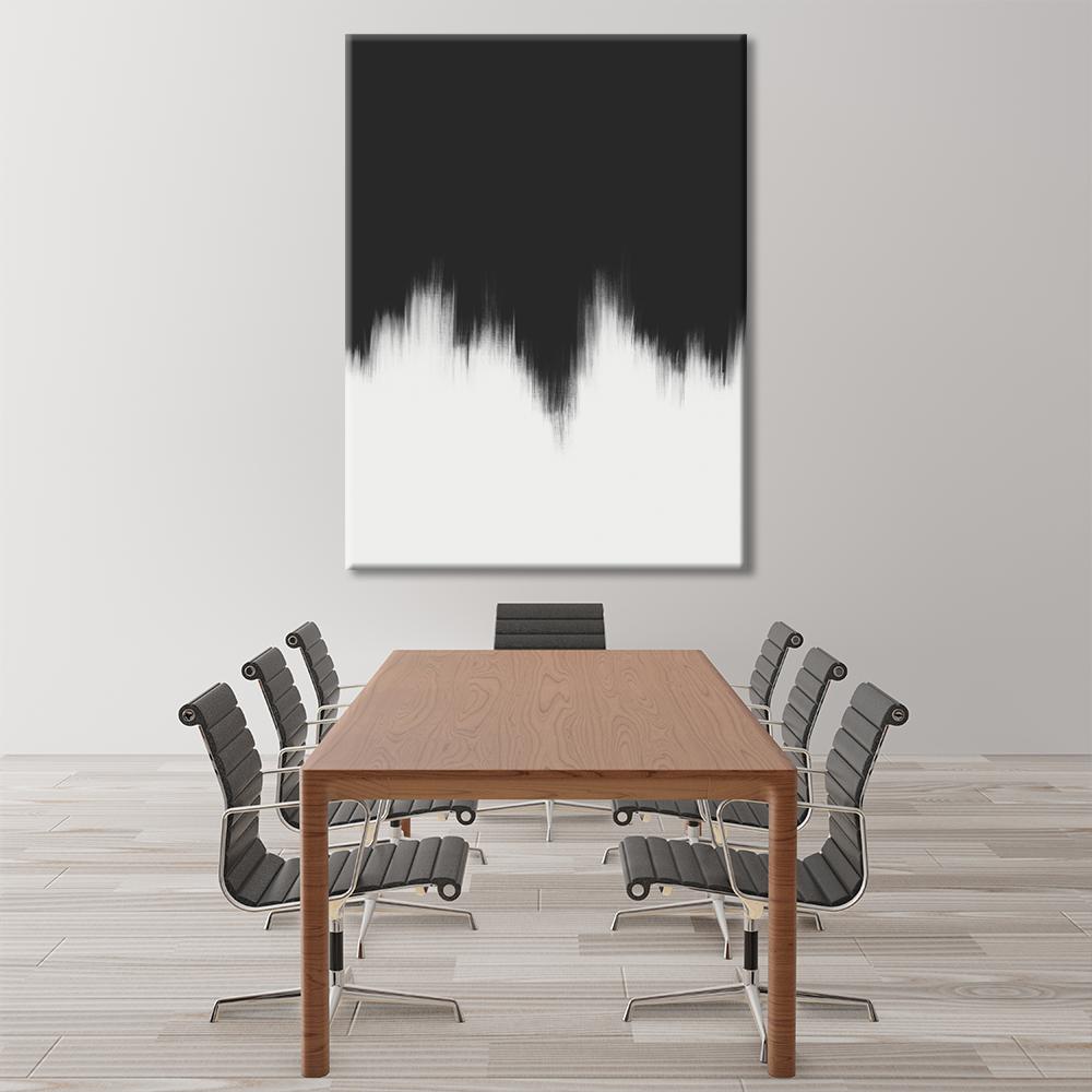 Noir Blanc Canvas
