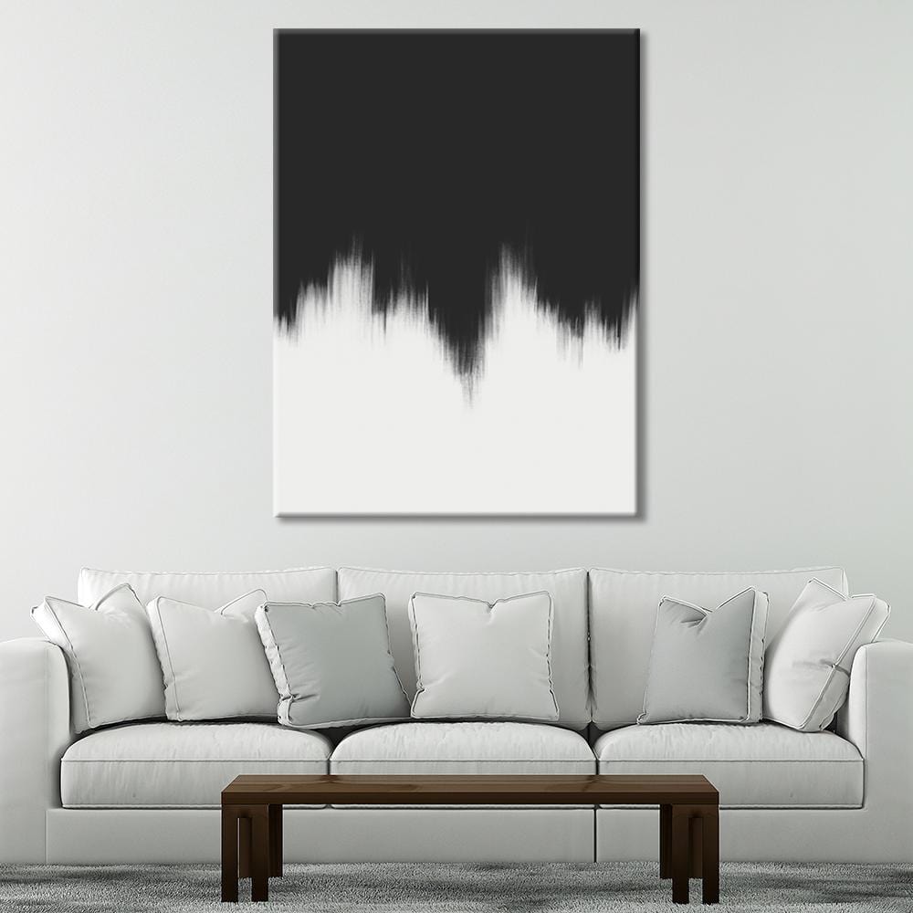 Noir Blanc Canvas