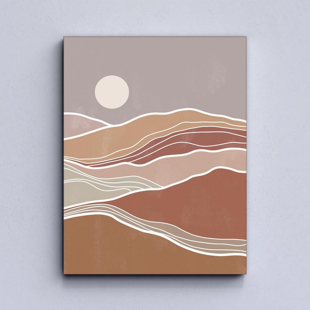 Pastel Shades Canvas