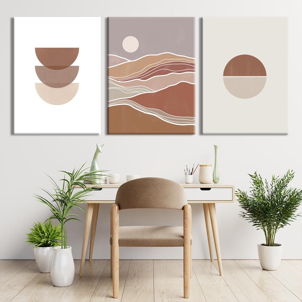Pastel Shades Canvas