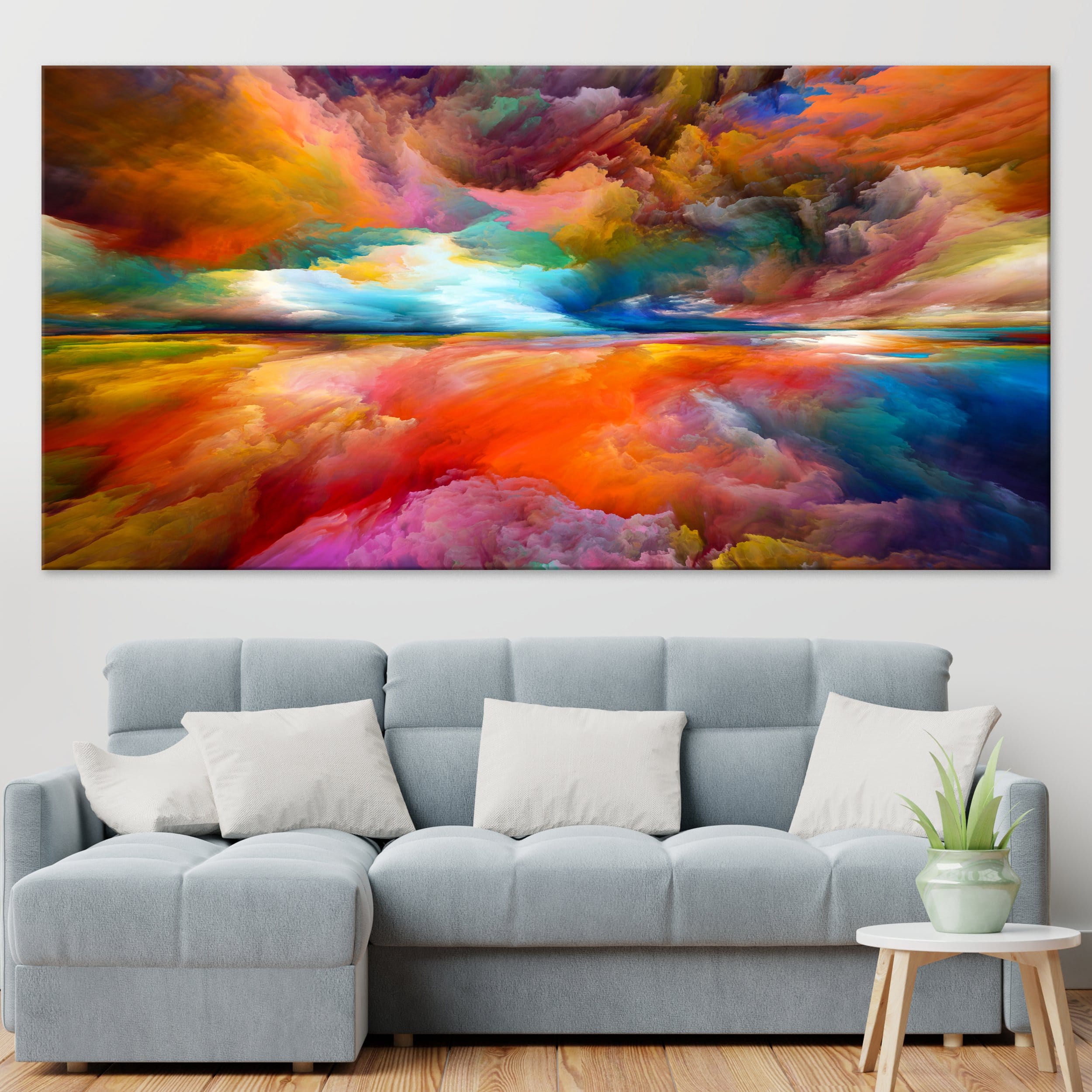 Rainbow Enlightenment Canvas