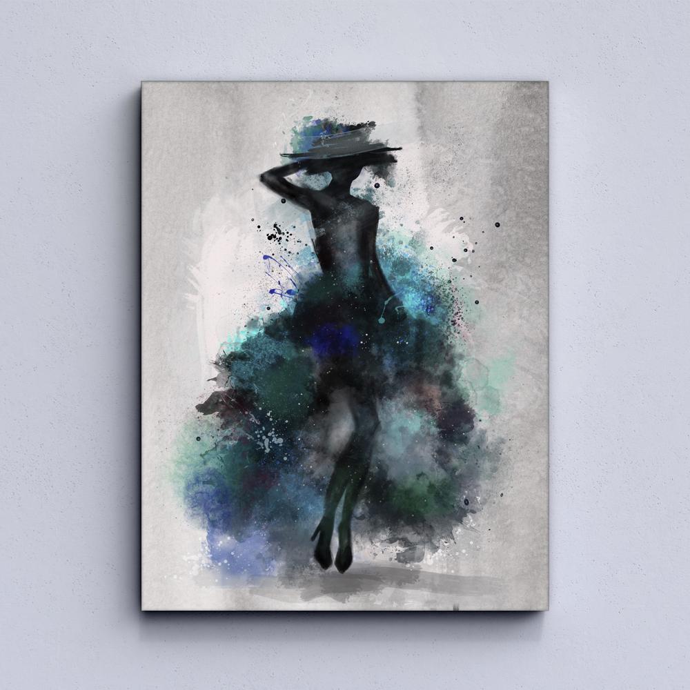 Watercolor girls Canvas