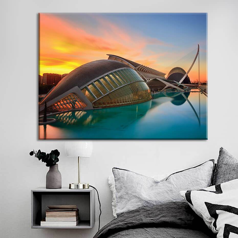 City of the Arts Canvas