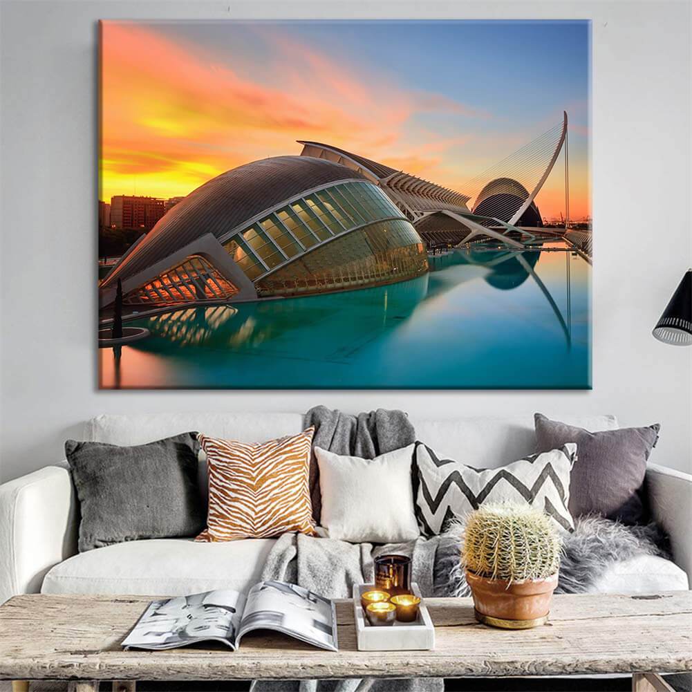 City of the Arts Canvas