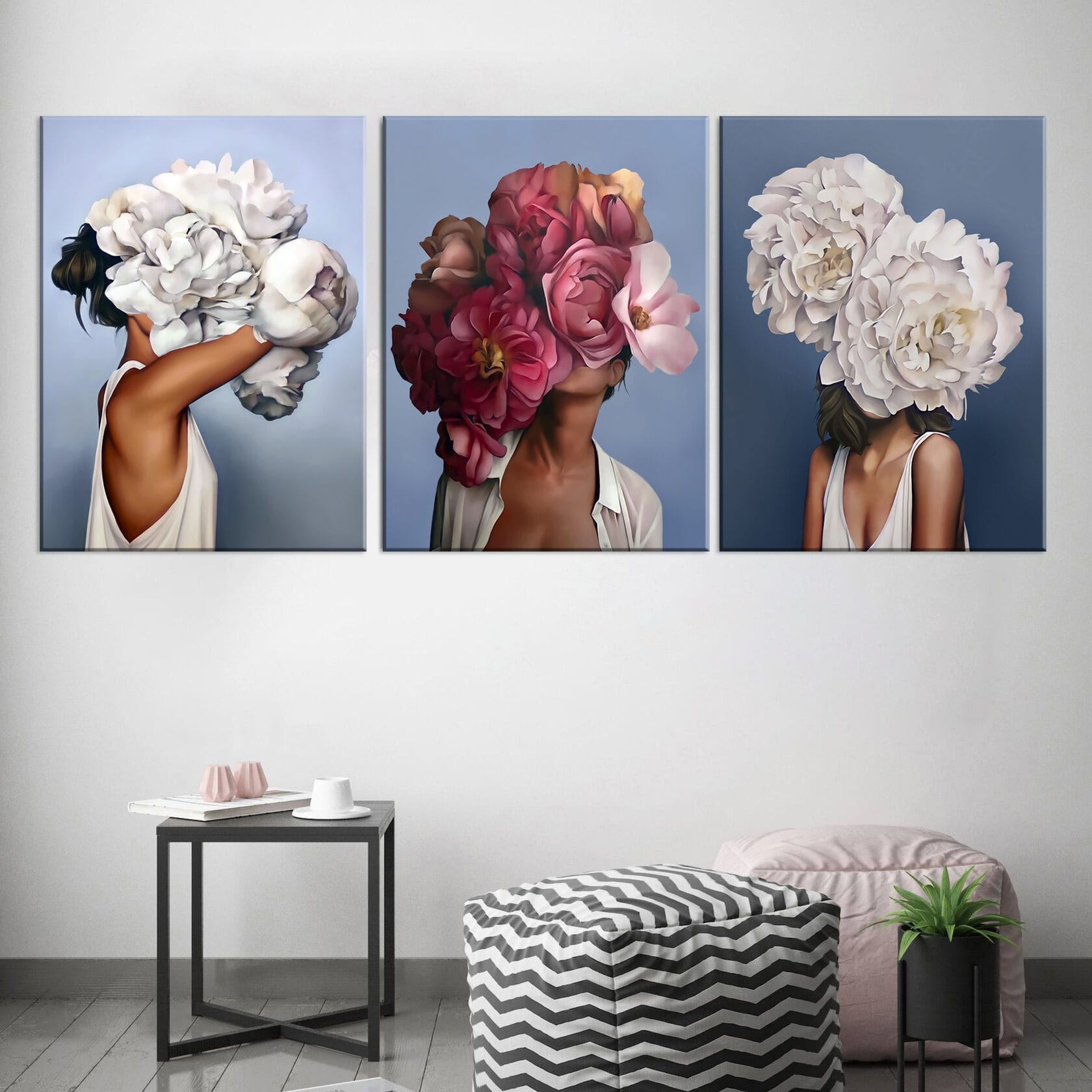 Flower Girls Canvas