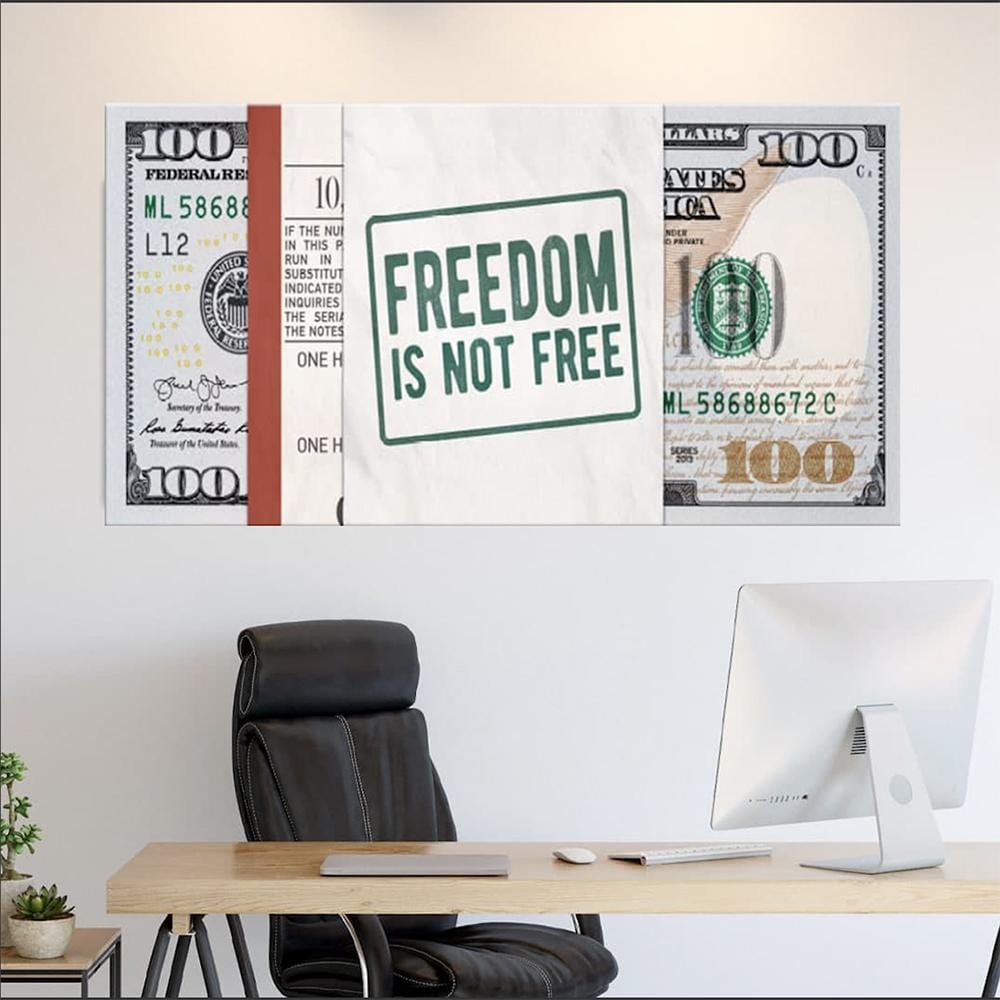 Freedom Is Not Free Canvas
