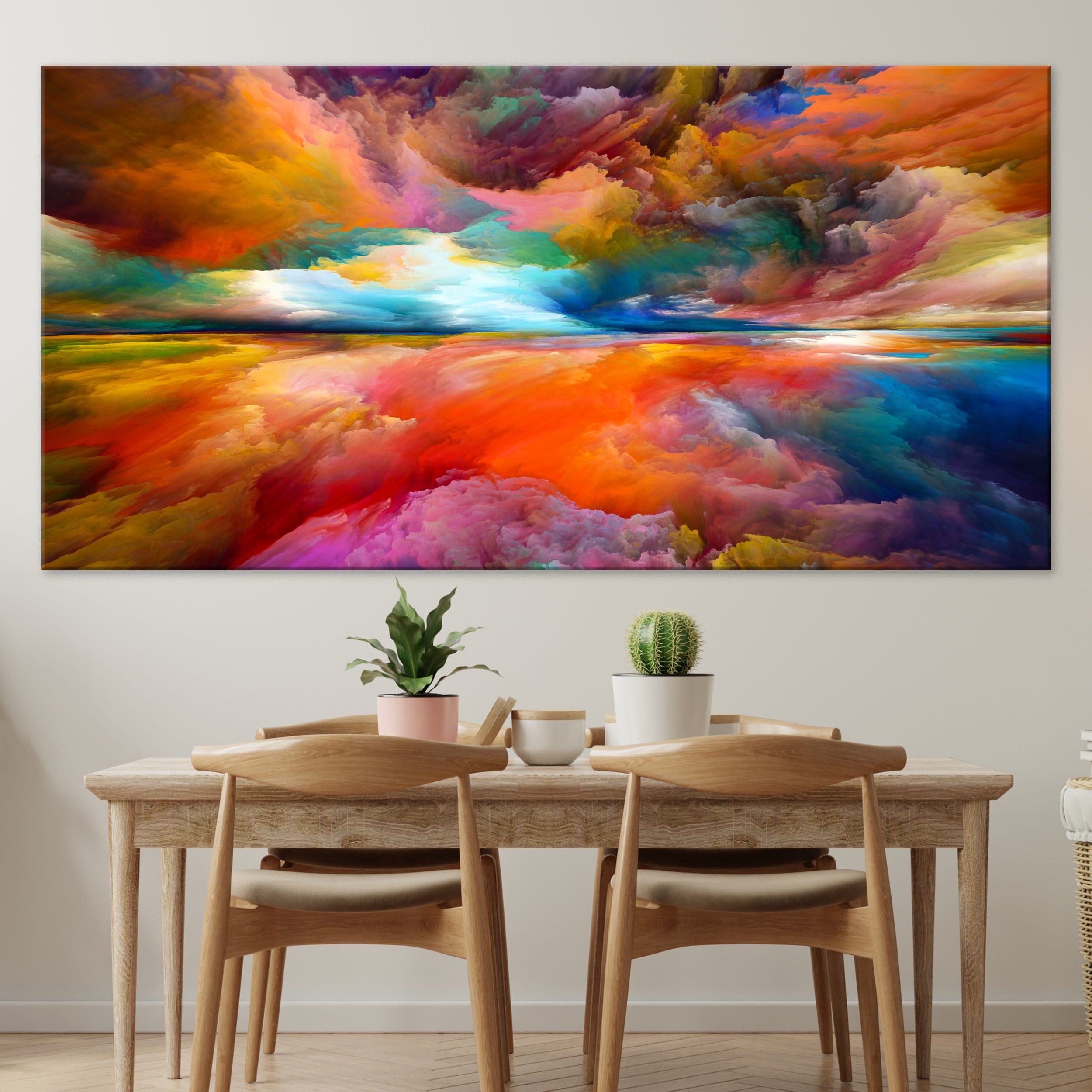 Rainbow Enlightenment Canvas
